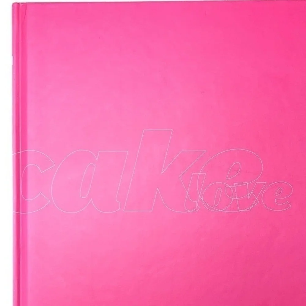CakeLove How to Bake Cakes from Scratch Warren Brown Hardcover Pink Cookbook